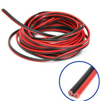 2*1.5mm 2*0.75mm 100m Red And Black Flexible Electrical Wire Cable